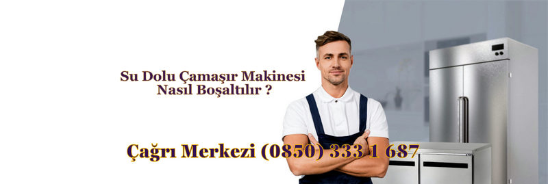 Su Dolu Çamaşır Makinesi Nasıl Boşaltılır ?